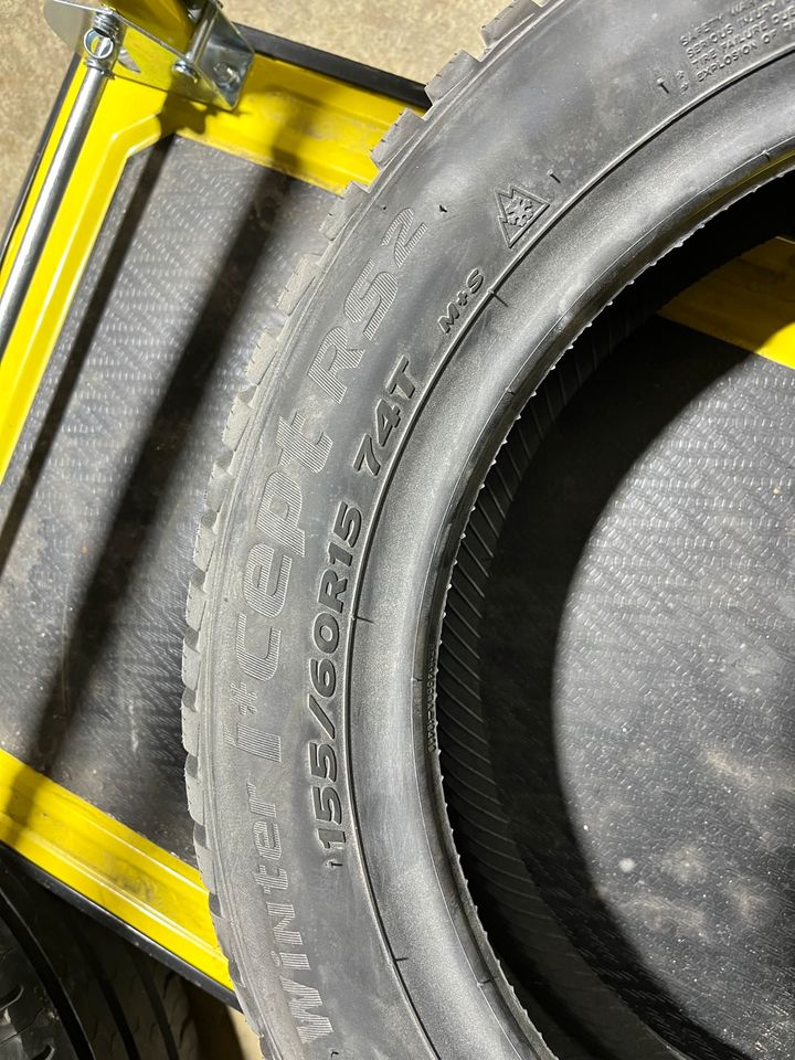 155/60R15 Hankook -Winterreifen in Stühlingen