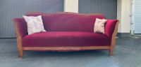 Biedermeier Sofa aus rotem Samt Nordrhein-Westfalen - Siegen Vorschau
