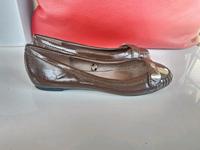 zara Damen ballerinas Gr 39 Leder  braun Baden-Württemberg - Ostfildern Vorschau