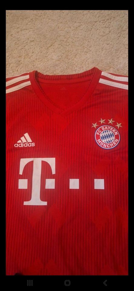 FC BAYERN MÜNCHEN Trikot adidas 2018/2019 Gr M in Alsdorf (Westerwald)