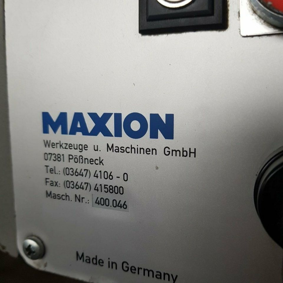 Hochleistungs-Säulenbohrmaschine MAXION, UNIMAX 4, Bj. 05, 20469 in Rödermark