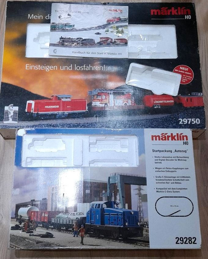 Märklin Starterpakete 29155 29135 29182 29145 29750 29282 in Schönbrunn (bei Hildburghausen)