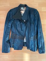 Top Design Lederjacke  blau schwarz NEU Hessen - Kelkheim Vorschau