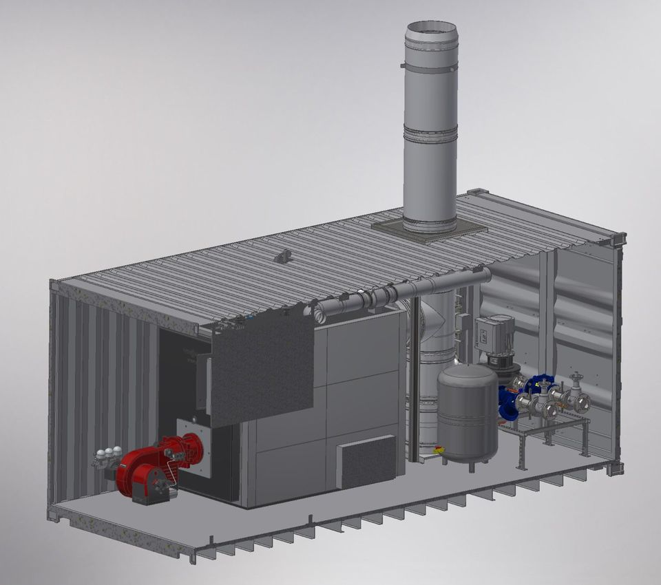 Mobile Heizlösungen, Heizcontainer, LNG, Bauheizung, Notheizung in Bautzen