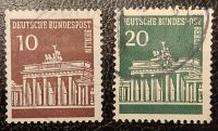 2 Briefmarken Deutsche Bundespost Berlin, Brandenburger Tor Nordrhein-Westfalen - Leverkusen Vorschau