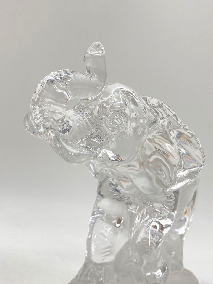 * BLEIKRISTALL KRISTALL GLAS ELEFANTEN FIGUR ELEFANT VINTAGE in Berlin