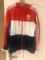 Adidas Freizeit Jacke unisex Farbe rot weiß Wuppertal - Oberbarmen Vorschau