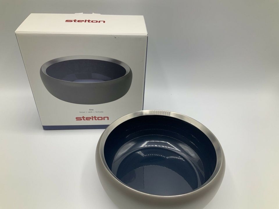 Stelton bowl Durchmesser 15cm dark Forrester/Midnight blue Nordic in Ingersheim