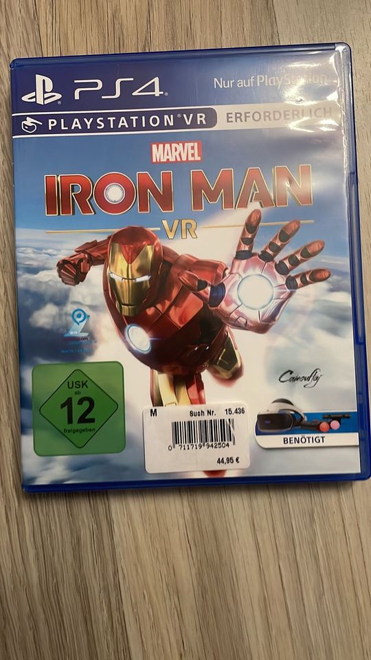 Iron Mann VR PS4 Spiel in Jüchen