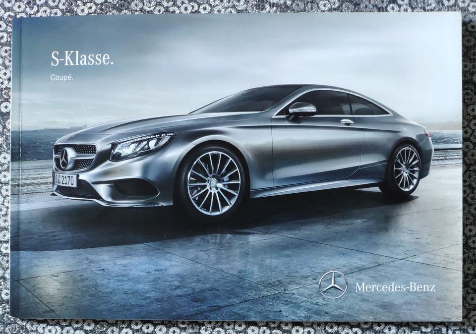Prospekt Mercedes S-Klasse Coupe incl. AMG 63 - 65 & SLS AMG TOP in Reiskirchen