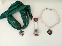 Dirndlschmuck Hirschhorn Kette Trachten Anstecknadel Leipzig - Probstheida Vorschau