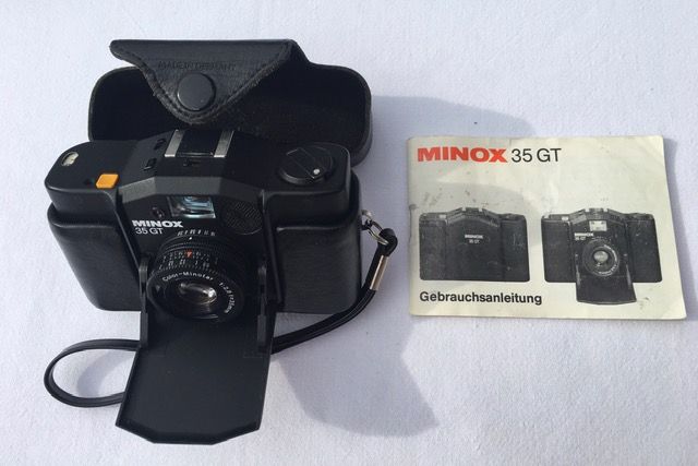 MINOX 35 GT Vintage Kamera mit MINOX TC 35 Blitzgerät 80er Jahre in Lich