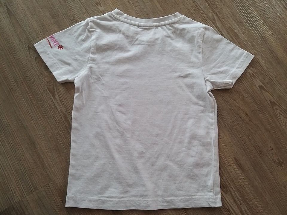 199 - T - Shirt Weiß mit Emil, Küken Größe 98 / 104 in Hagenburg