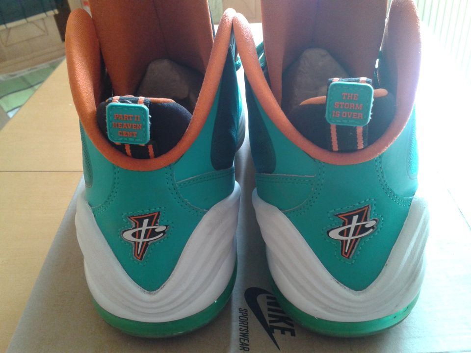 Nike Penny V Miami Dolphins 47,5 US 13 Jordan Lebron in Nastätten