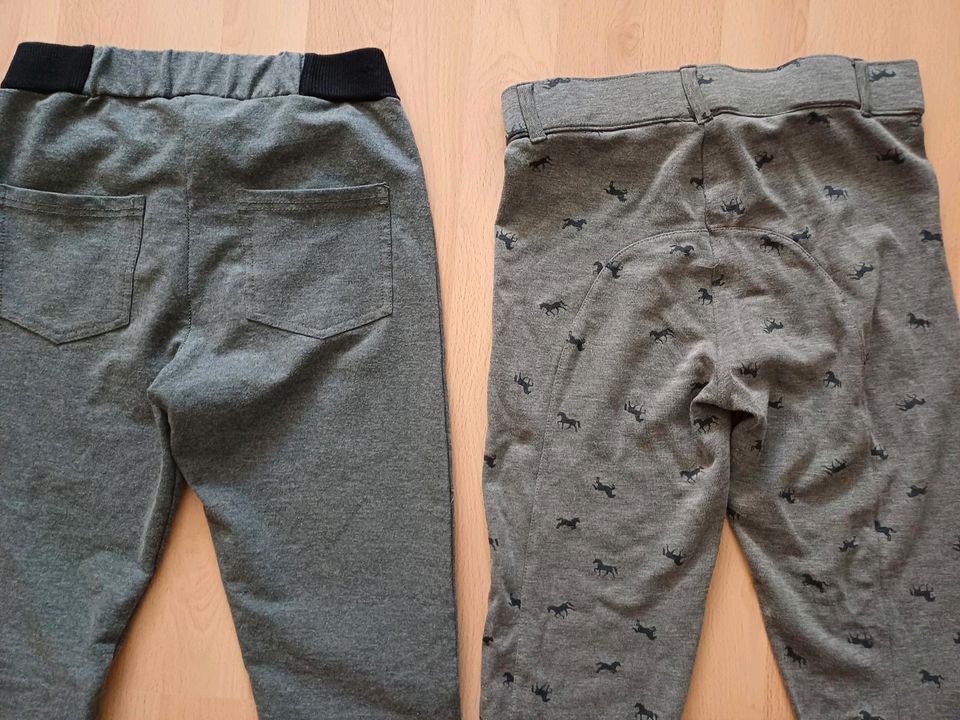 Leggings Größe 152, Pferdemotiv, Jeggings von Yigga,  top Zustand in Burgau