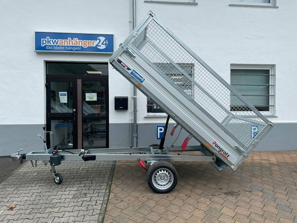 Pongratz L-RK2715 Heckkipper Rückwärtskipper Alu 267x151cm 1500kg in Monzingen