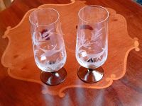 2 Kristallgläser ~ Jagd Gravur ~ Biertulpen ~ Rauchglas Fuss Rheinland-Pfalz - Diez Vorschau