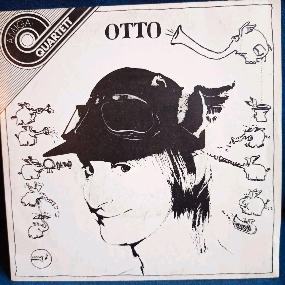 Vinyl 7" - Otto Waalkes - Amiga Quartett (DDR) 1984 - Zustand gut in Hohen Neuendorf