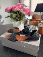 Cox Ledersandalen 37 schwarz Top Nordrhein-Westfalen - Oberhausen Vorschau