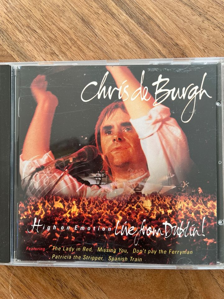 CD Chris de burgh  high on Emotion in Regensburg