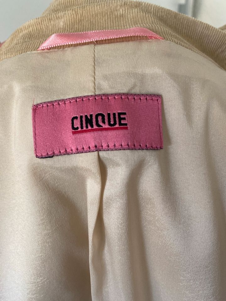 CINQUE Kordblazer beige ++ neu/ ungetragen ++ in Friedrichshafen