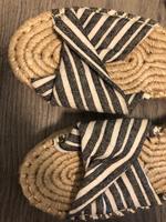 gestreifte Stoffsandalen neu, Gr. 36 Brandenburg - Storkow (Mark) Vorschau