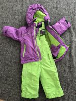 Schneeanzug/ Winterjacke und Hose im Set in Gr. 74/80 lila /grün Hessen - Limeshain Vorschau