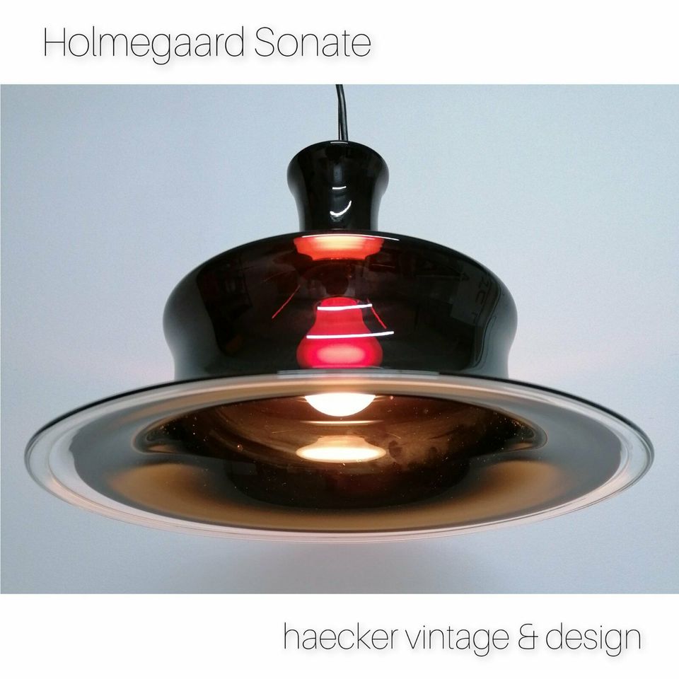 Holmegaard Lampe zu danish design poulsen royal copenhagen 70er in Flensburg