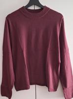 Weinroter Feinstrick Pullover Hessen - Bad Emstal Vorschau