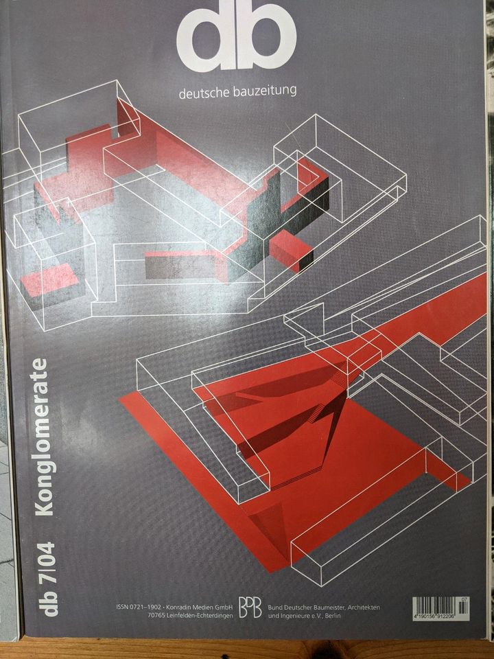 db deutsche bauzeitung 10x aus 2004+2005 in Gründau