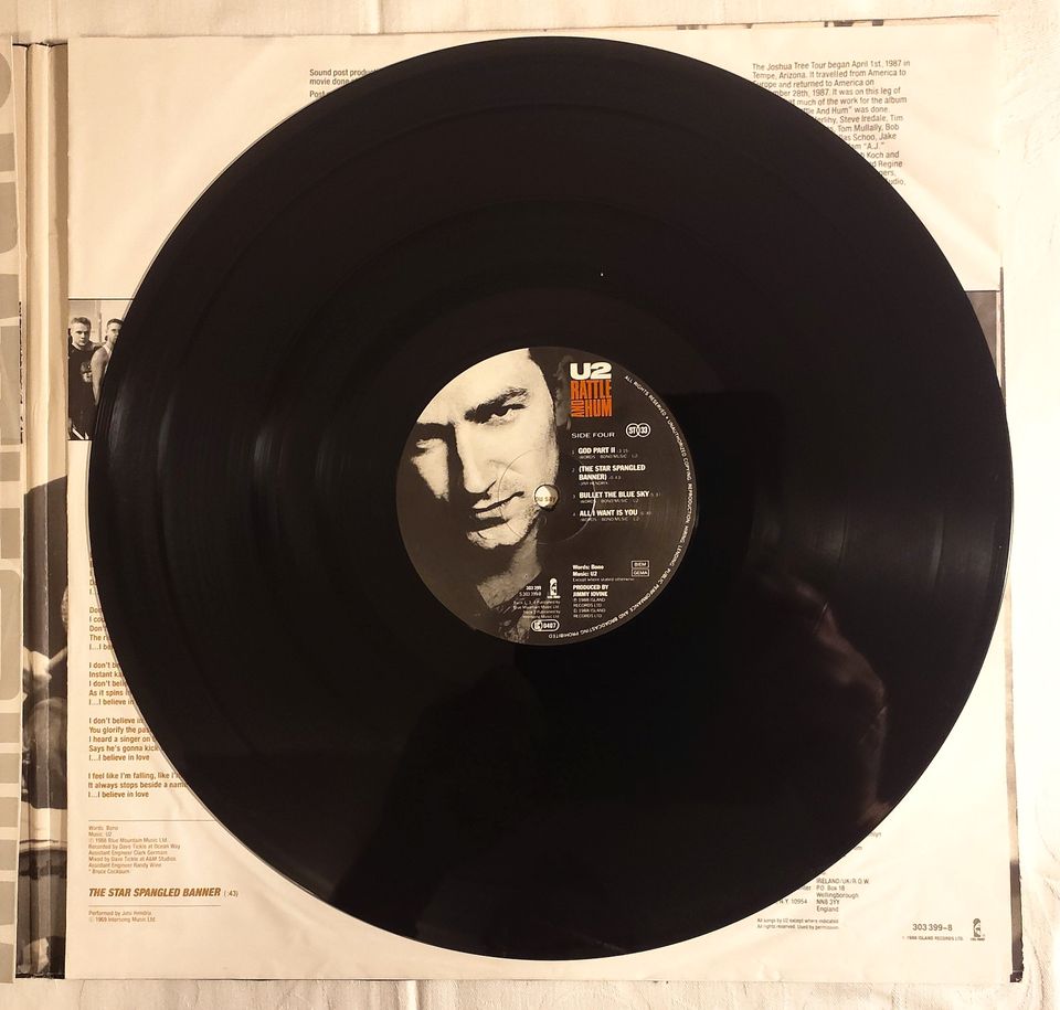 U2 Schallplatte Vinyl LP in Hofkirchen