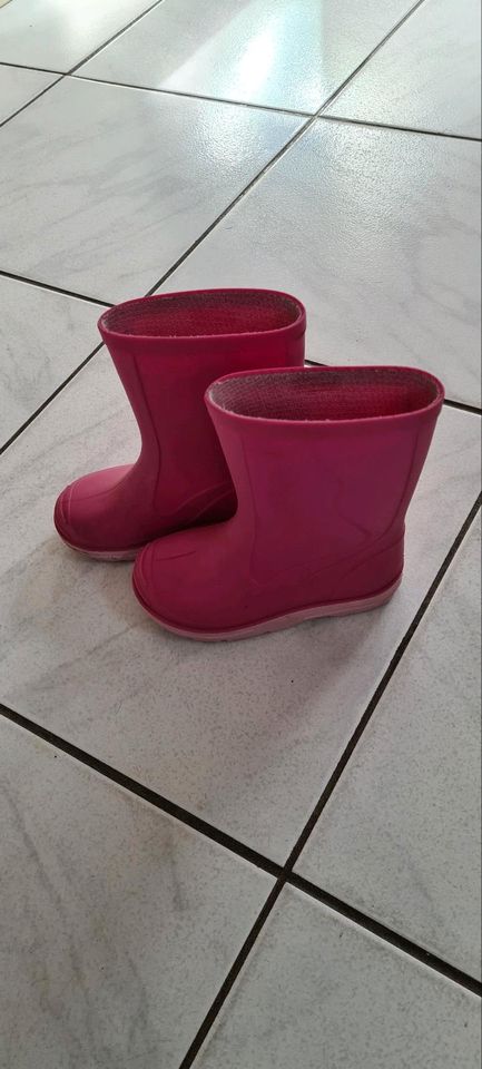 Gummistiefel, Größe 22, pink, Mädchen in Senden