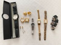 Schmuck Konvolut alte Uhren Ohrringe Armband aus Nachlass Sachsen-Anhalt - Magdeburg Vorschau