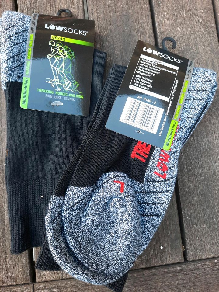 Trekkingsocks Bikesocks 39 42 Preis mit Versand in Hofheim Unterfr.