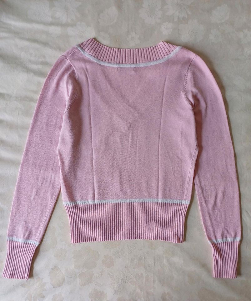 EDC Esprit Damen leicht dünn Pullover Stretch rosa Gr S, Länge 56 in Herne