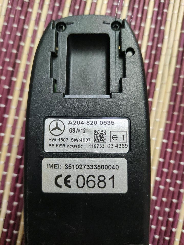 Mercedes Benz Modul V2 Bluetooth-Adapter SAP A204 820 05 35 in Nattheim