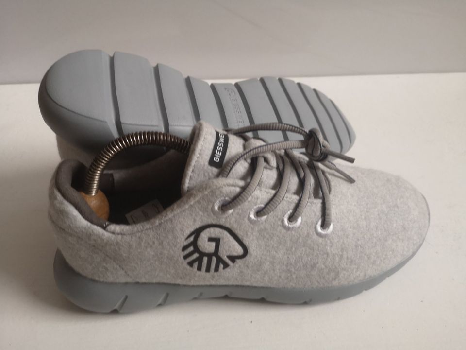 Damen Schuhe Sneaker GIESSWEIN Merino Runners Gr 40 grau Wolle in Duisburg