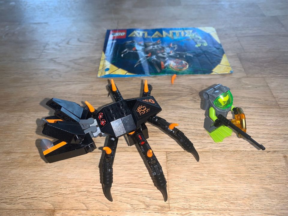 Lego 8056 Atlantis Begegnung mit der Monsterkrabbe vollständig! in Harsefeld