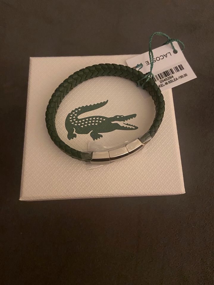 Lacoste Armband Grün NEU in Bad Soden-Salmünster