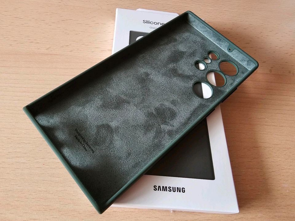 Samsung Galaxy S23 Plus Silikone Case Handyhülle Grün in Dudeldorf