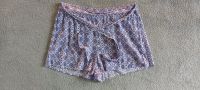 Damen Shorts mit Bindegürtel kurze Hose Sommerhose 42 blau/weiß Brandenburg - Leegebruch Vorschau