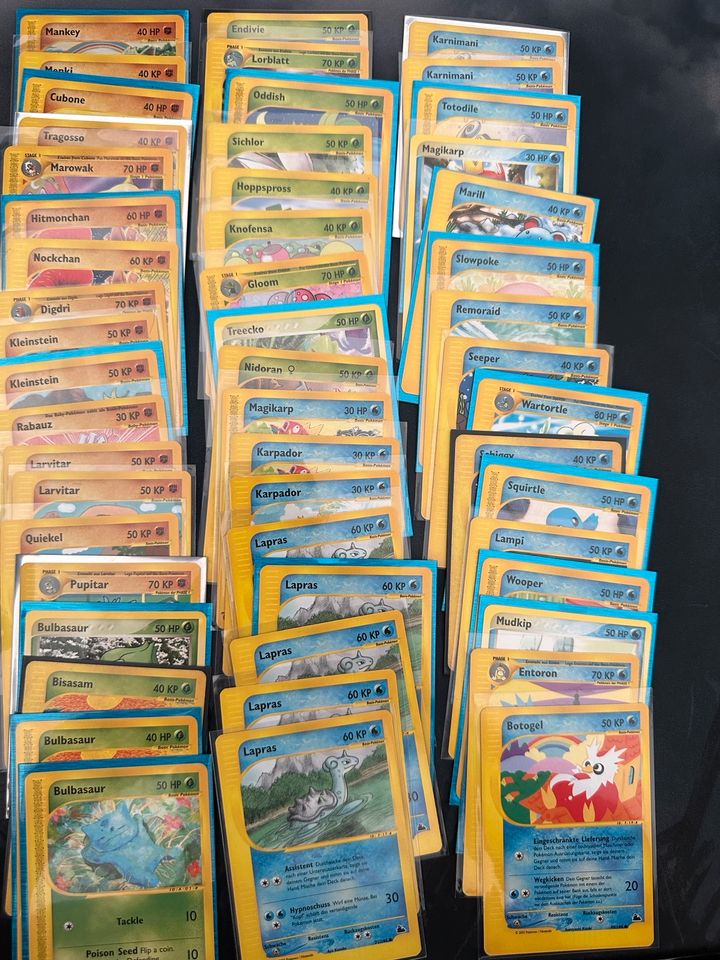 Pokemon Sammlung nur vintage Base Neo Eseries Ex viele Rare DE EN in Kürnach