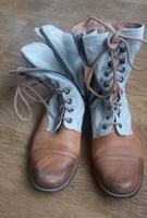 Diesel, Damen Stiefelette, 39 (40), Leinen/Leder, wenig getragen Düsseldorf - Gerresheim Vorschau