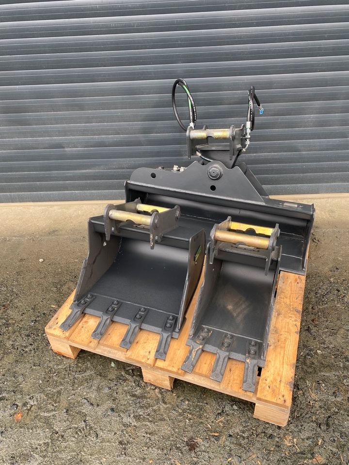 Minibagger Löffelpaket 1-2t hydr. GL100, TL50, TL30 MS01 Symlook in Siegen