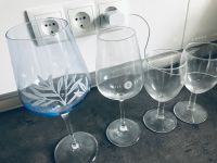 Weingläser im hübschen Design zu verschenken / Geile Weine Glas Wandsbek - Hamburg Farmsen-Berne Vorschau