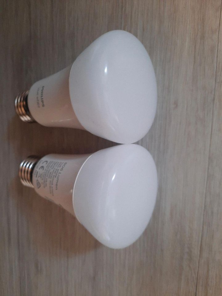 2 Philips Hue white Glühbirnen E27 smart 9W alexa in Stammham b. Ingolstadt