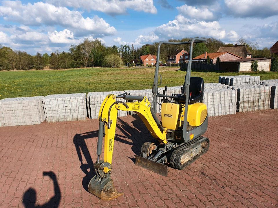 Minibagger Vermietung in Salzhausen und Umgebung in Toppenstedt