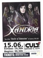 Original Autogramm XANDRIA mit Dianne van Giersbergen Nürnberg (Mittelfr) - Nordstadt Vorschau