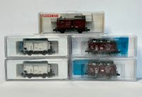 1:160 Fleischmann 1x 8840 , 2x 845712K , 2x 845701K , DR , DRG Hessen - Babenhausen Vorschau