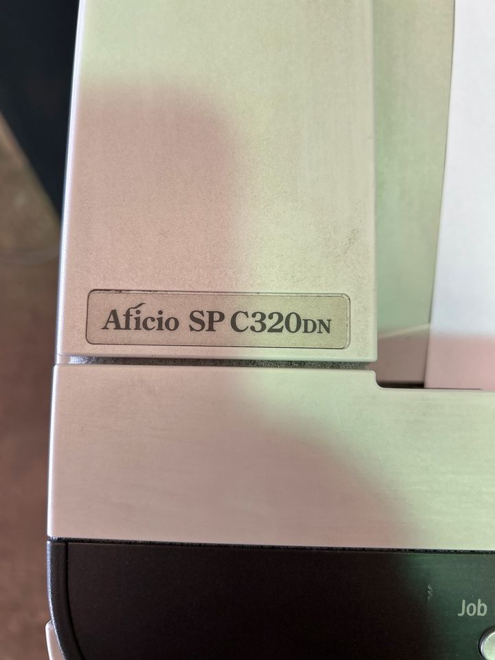 Ricoh AFICIO SP C320DN Farblaserdrucker A4 Zä. 4811 Seiten in Saarbrücken